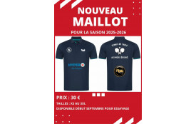Nouveau maillot 2025-26