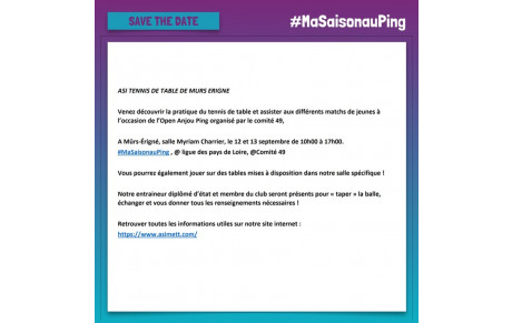 #MaSaisonauPing